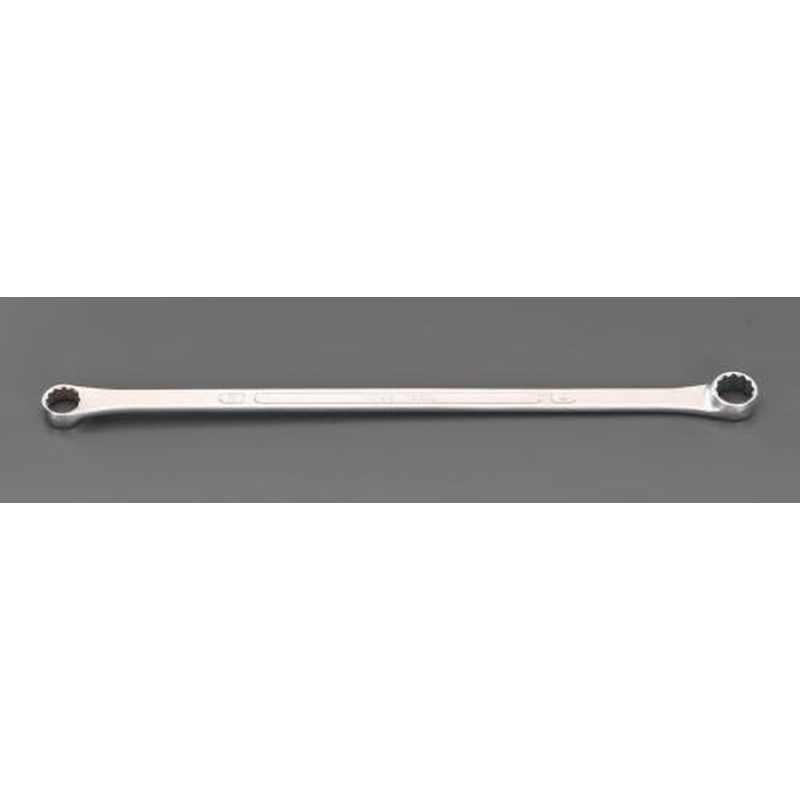 エスコ EA616CE-8A 19x21mm/420mm両口めがねレンチ(ストレート型) 1個（ご注文単位1個）【直送品】