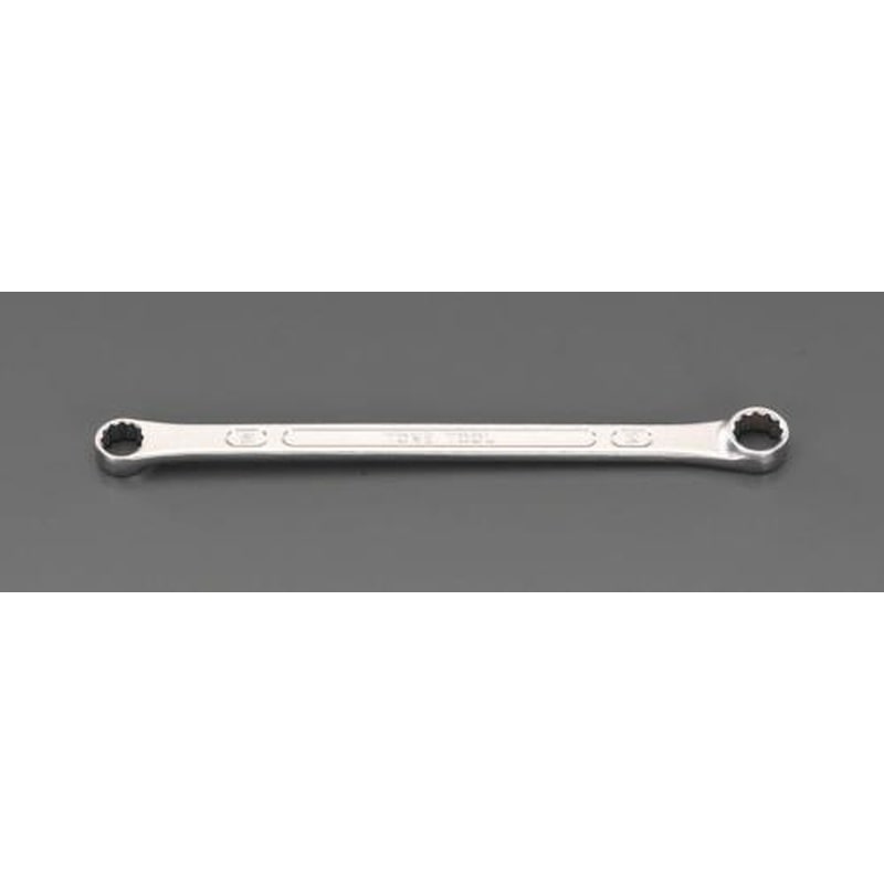 エスコ EA616CD-4A 13x15mm/240mm両口めがねレンチ(ストレート型) 1個（ご注文単位1個）【直送品】