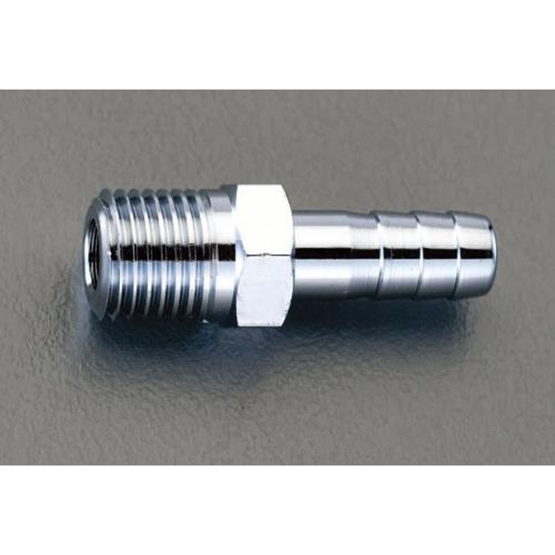 エスコ EA140DD-2 NPT1/4”x9.0mm雄ねじステム(アメリカ製機器用) 1個（ご注文単位1個）【直送品】