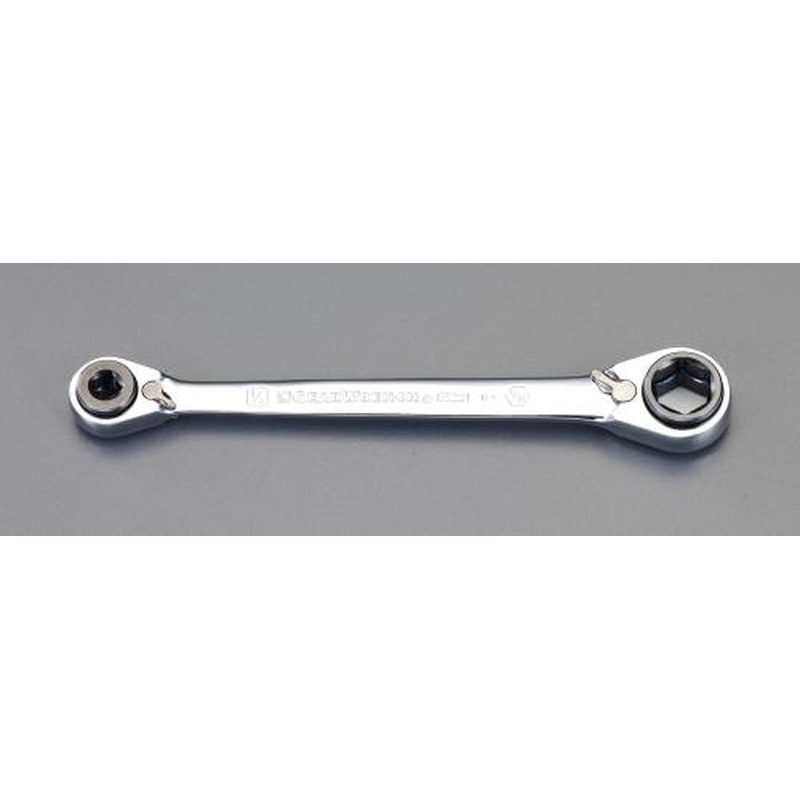 エスコ EA213M[3/16”x1/4”・1/2”x9/16”]4サイズバルブキーレンチ 1個（ご注文単位1個）【直送品】