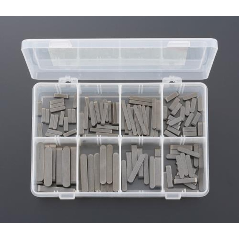 エスコ EA968ZC-130 5x5-10x8mmマシンキーセット 1個（ご注文単位1個）【直送品】