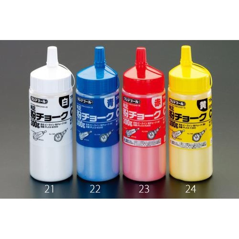 エスコ EA581AD-24 300g粉チョーク(黄) 1個(ご注文単位1個)【直送品】