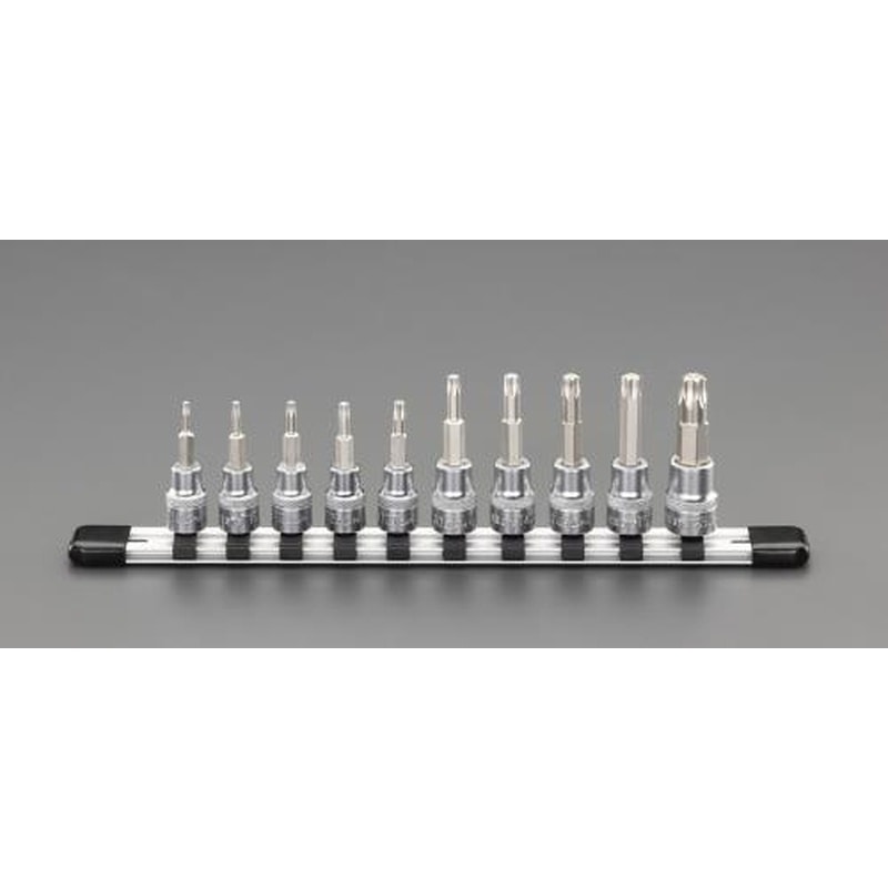 エスコ EA618JV 3/8”DR/T10-T55［TORX]ビットソケット 1個（ご注文単位1個）【直送品】