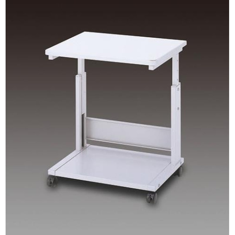 エスコ EA954HE-30 600x485x550-750mmプリンタースタンド 1個（ご注文単位1個）【直送品】