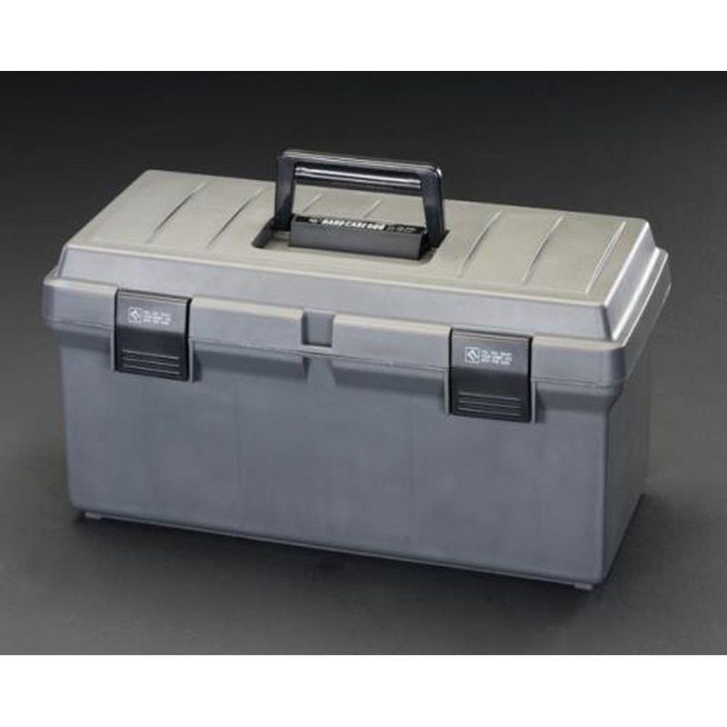 エスコ EA505LA-1 470x240x230mm工具箱(中皿付) 1個（ご注文単位1個）【直送品】