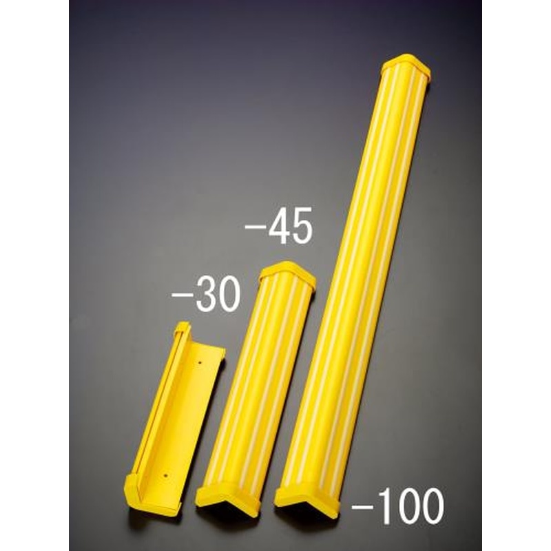 エスコ EA983FJ-45 72.5x74.5x450mmコーナーガード(蛍光ライン付) 1個（ご注文単位1個）【直送品】