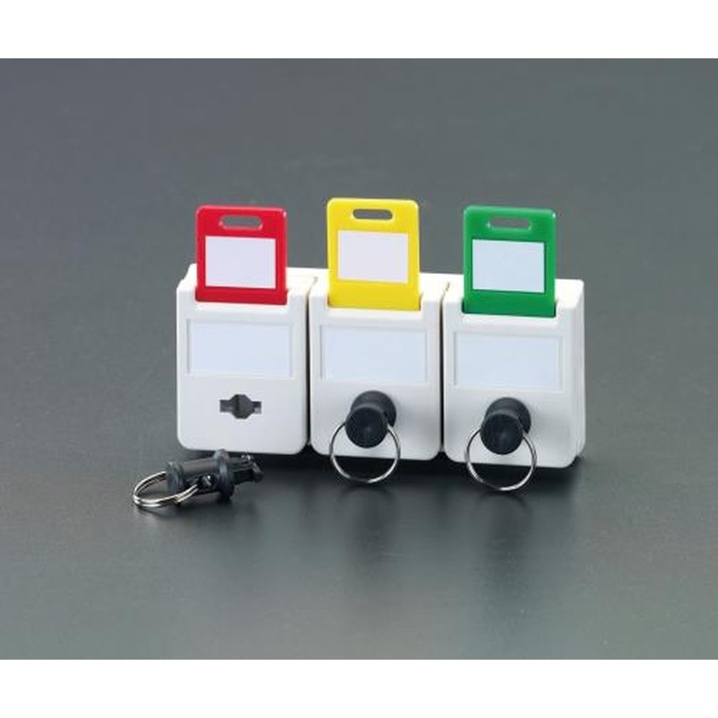 エスコ EA956VE-23 97x33x43mm3連キーハンガー 1個(ご注文単位1個)【直送品】