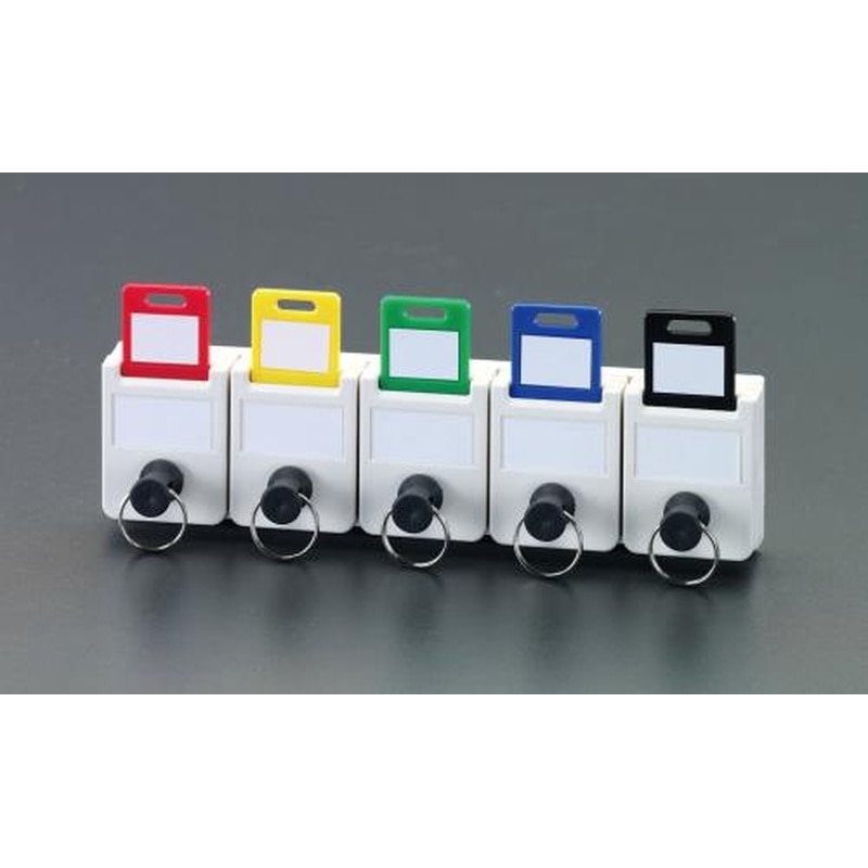 エスコ EA956VE-25 97x33x43mm5連キーハンガー 1個(ご注文単位1個)【直送品】