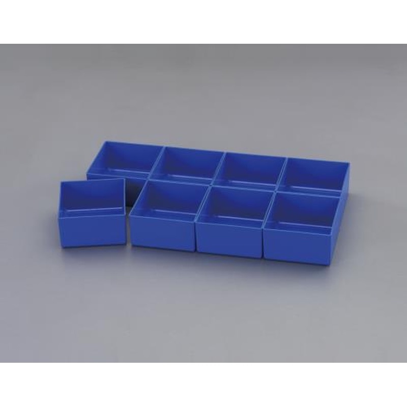 エスコ EA508E-3 106x98x53mmパーツケース小皿(8個) 1個（ご注文単位1個）【直送品】