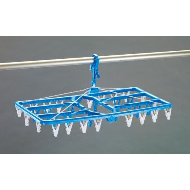 エスコ EA928CY-1 680x350x320mm洗濯ハンガー 1個(ご注文単位1個)【直送品】