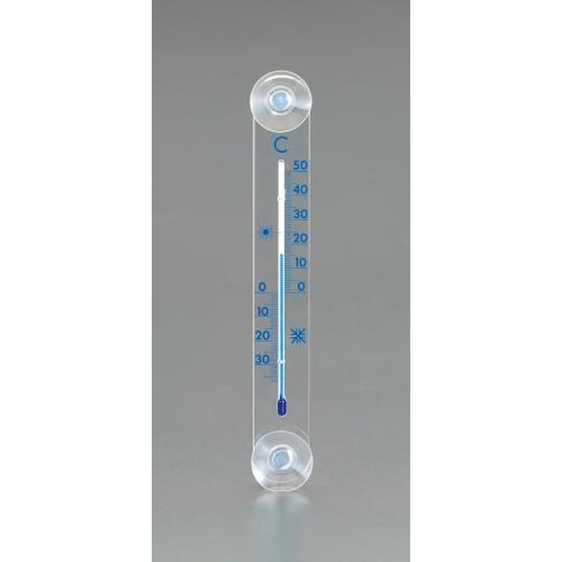 エスコ EA728GH-1 200x30mmアウトドア温度計 1個（ご注文単位1個）【直送品】