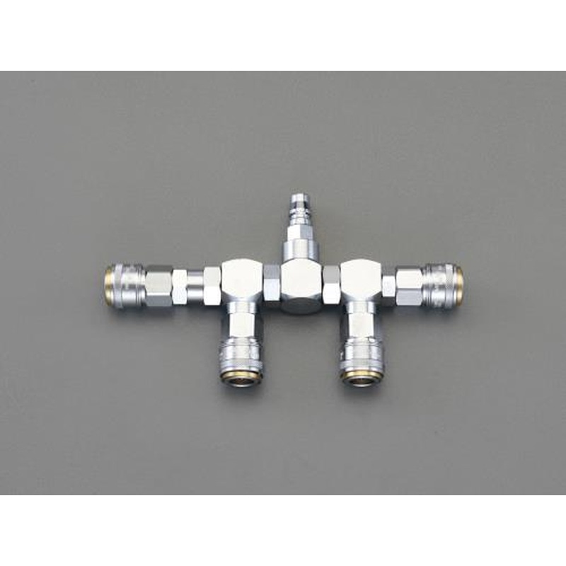 エスコ EA140DL-14B 4連マルチ連結自在カップリング 1個（ご注文単位1個）【直送品】