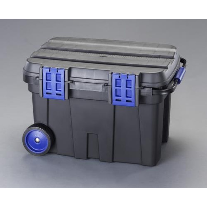 エスコ EA505RA-75 675x416x472mm収納ケース(キャスター付) 1個（ご注文単位1個）【直送品】