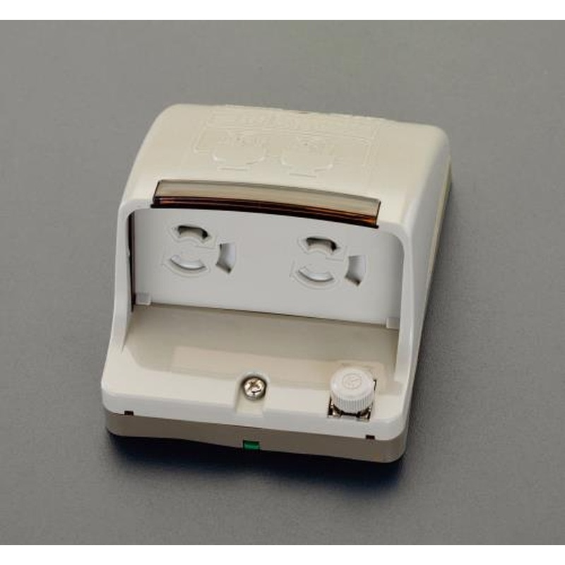 エスコ EA940CG-8 AC125V/15A防雨型コンセント 1個(ご注文単位1個)【直送品】