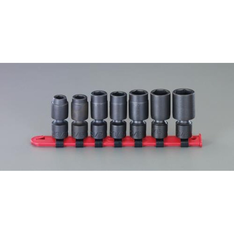 エスコ EA164WD 3/8”DRユニバーサルインパクトソケットセット 1個（ご注文単位1個）【直送品】