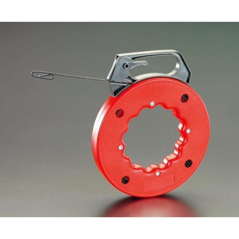 エスコ EA597BS-15 3.2x1.6mmx15mフィッシュテープ(スチール製) 1個（ご注文単位1個）【直送品】