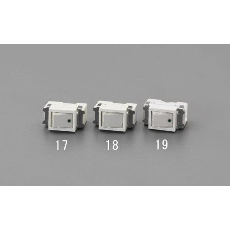 エスコ EA940CN-18 300V/15A［3路]表示付スイッチ 1個（ご注文単位1個）【直送品】