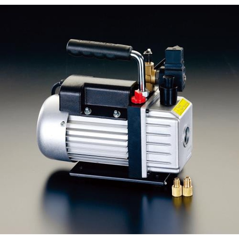 エスコ EA112AH 30L電磁弁付真空ポンプ(シングルステージ) 1個（ご注文単位1個）【直送品】