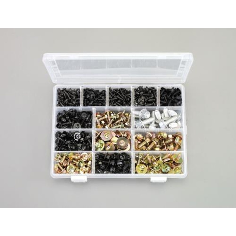 エスコ EA949B-3 自動車用特殊小ネジセット 1個(ご注文単位1個)【直送品】