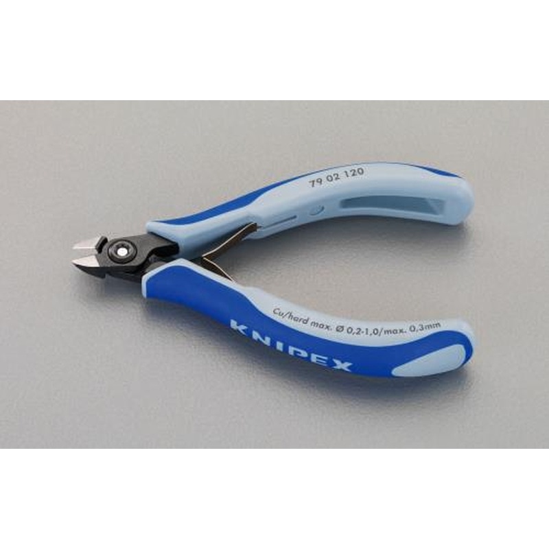 エスコ EA535kg-1 120mm精密用ニッパー(グリップ・バネ付) 1個（ご注文単位1個）【直送品】