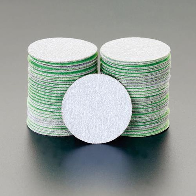 エスコ EA162KS-180A #180/50mmディスクペーパー(マジック式/10枚) 1個(ご注文単位1個)【直送品】