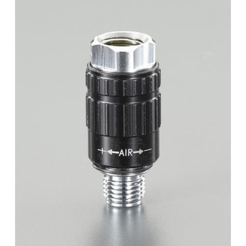 エスコ EA140CR-2 R1/4”xG1/4”流量調整器 1個（ご注文単位1個）【直送品】