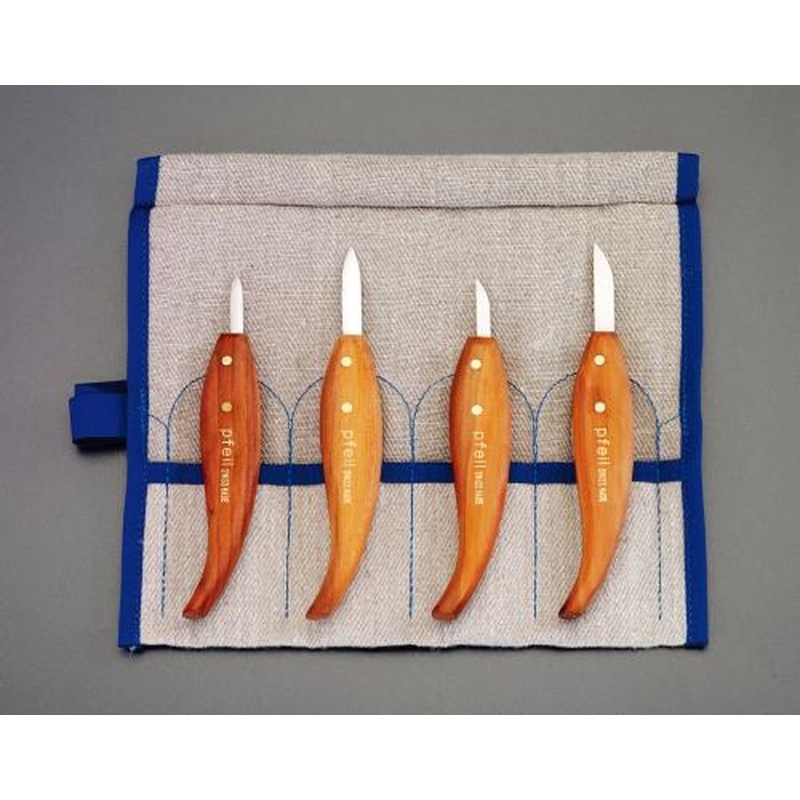 エスコ EA588GB-4 4本組彫刻刀 1個(ご注文単位1個)【直送品】