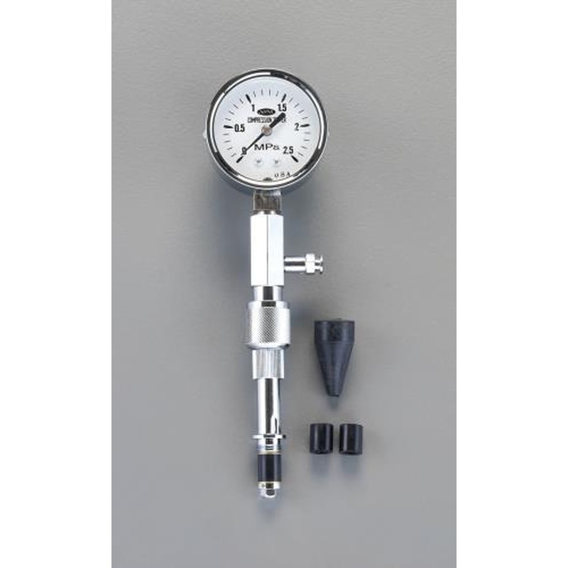 エスコ EA514BF-1 コンプレッションゲージ(ガソリンエンジン用) 1個（ご注文単位1個）【直送品】