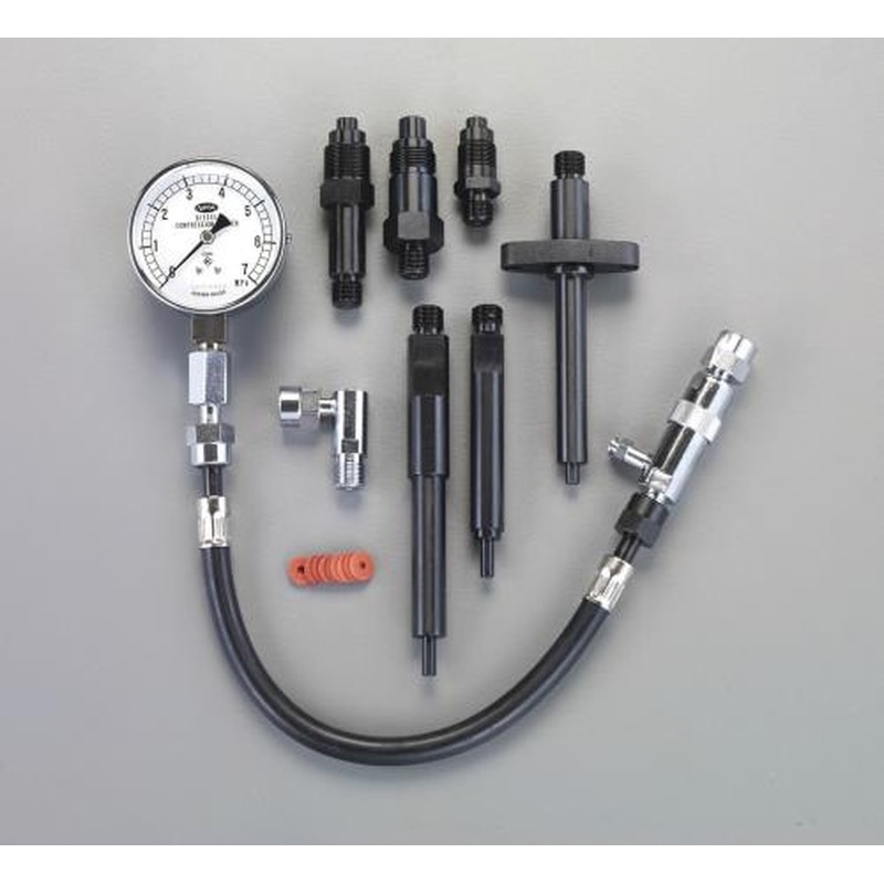 エスコ EA514BF-12 コンプレッションゲージ(ディーゼルエンジン用) 1個（ご注文単位1個）【直送品】