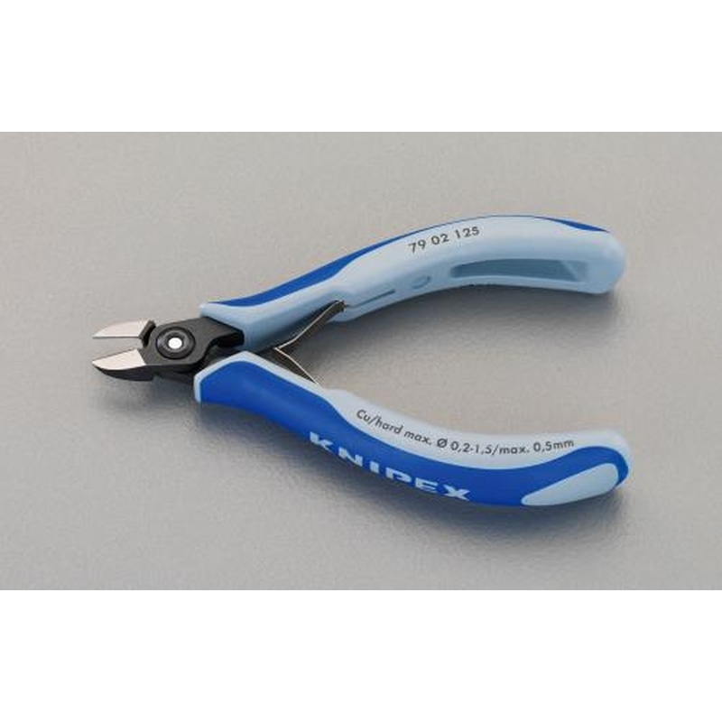 エスコ EA535kg-2 125mm精密用ニッパー(グリップ・バネ付) 1個（ご注文単位1個）【直送品】