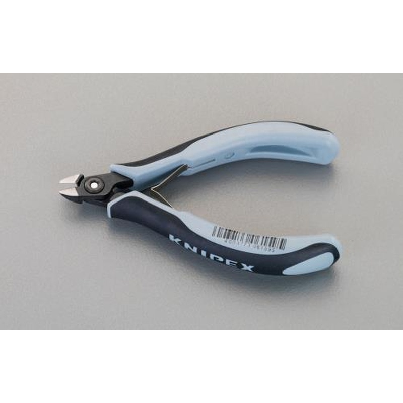 エスコ EA535kg-11 120mm精密用ニッパー(ESDグリップ/バネ付) 1個（ご注文単位1個）【直送品】