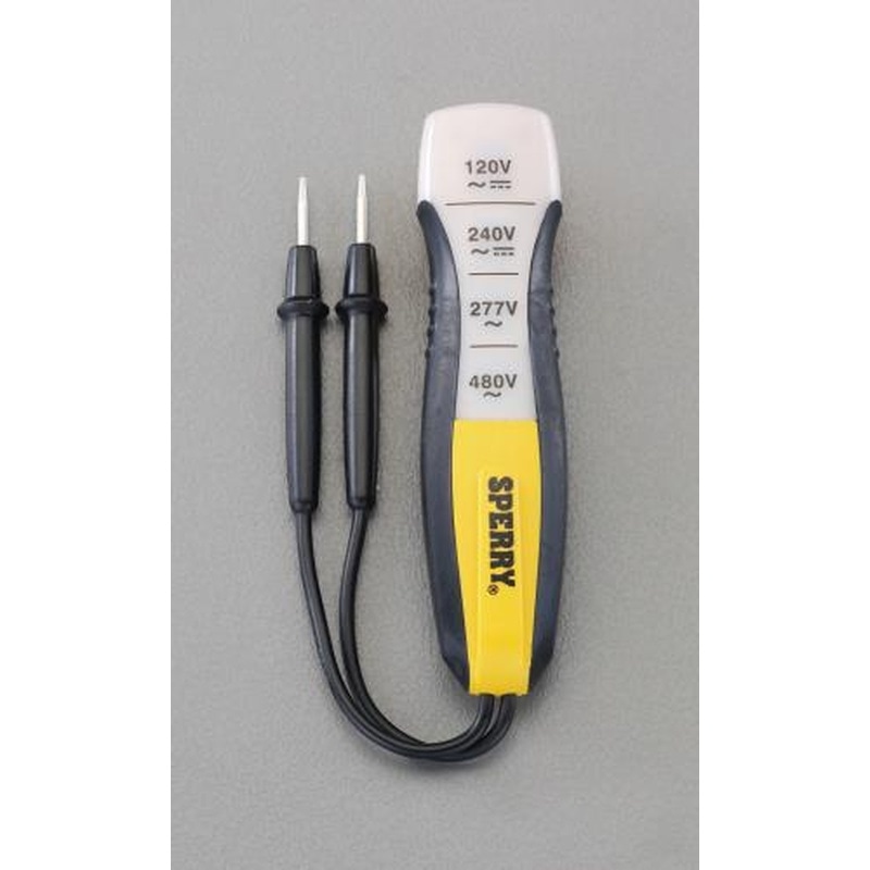 エスコ EA707DG-3 80-480Vボルテージテスター(AC/DC) 1個（ご注文単位1個）【直送品】