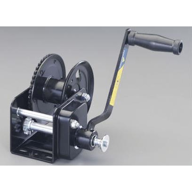 エスコ EA989SC-4 727kgハンドウインチ(自動ブレーキ付) 1個（ご注文単位1個）【直送品】