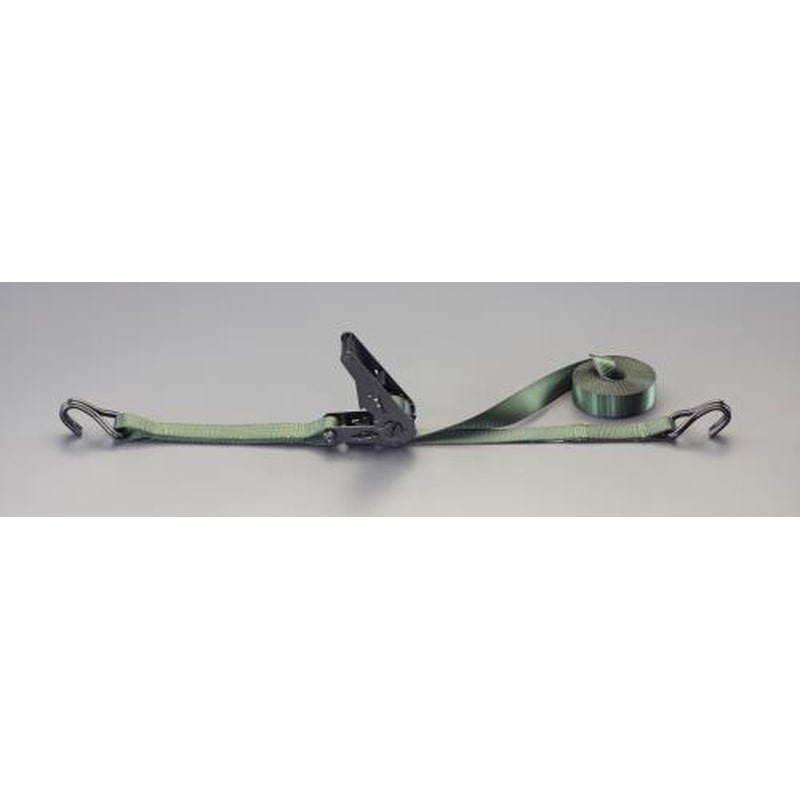 エスコ EA982B-7G 35mmx5.3m/660kgベルト荷締機(ラチェット式/OD) 1個（ご注文単位1個）【直送品】