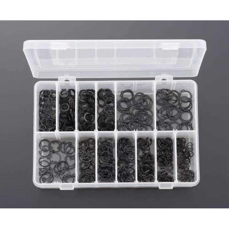 エスコ EA949YF 8-15mmスナップリングセット(軸用・穴用) 1個(ご注文単位1個)【直送品】