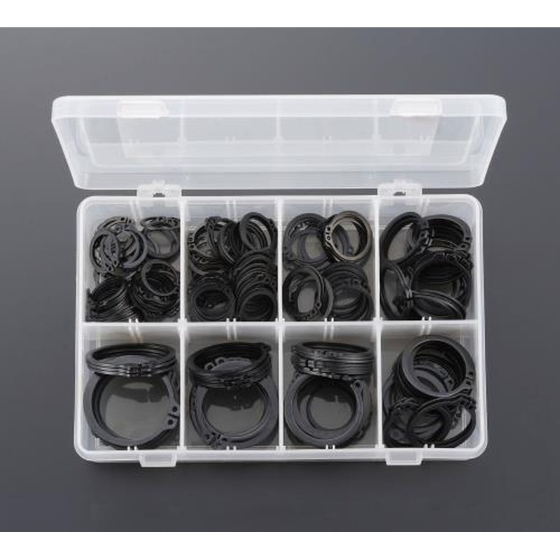 エスコ EA949YG 20.0-45.0mmスナップリングセット(軸用) 1個(ご注文単位1個)【直送品】