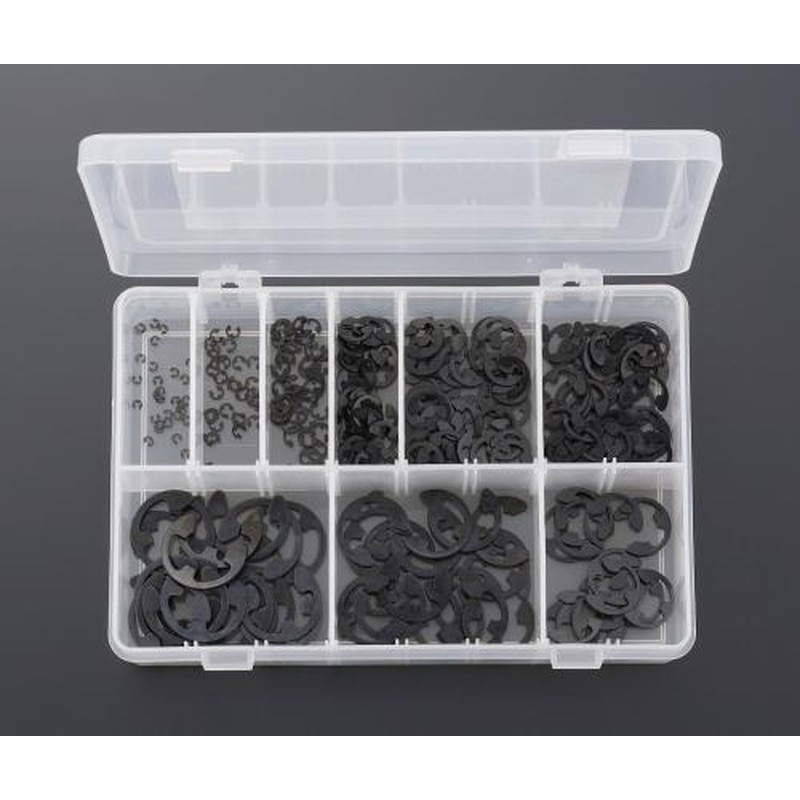 エスコ EA949YK 1/16”-7/8”Eクリップセット 1個（ご注文単位1個）【直送品】