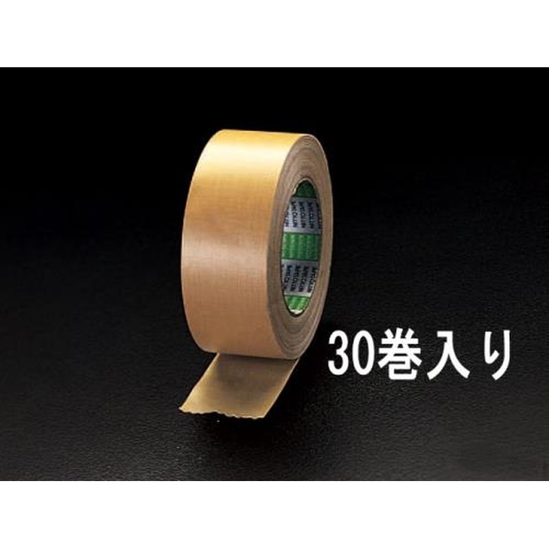 エスコ EA944NC-30 50mmx25m布粘着テープ(30巻) 1個（ご注文単位1個）【直送品】