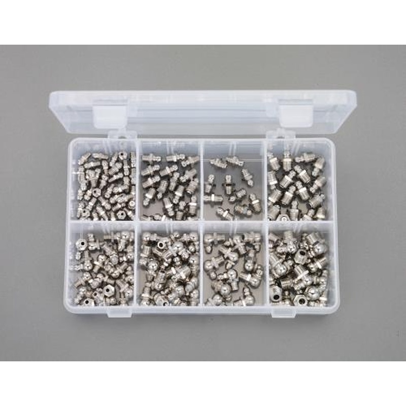 エスコ EA991CX-43 M6-M10グリースニップルセット 1個（ご注文単位1個）【直送品】