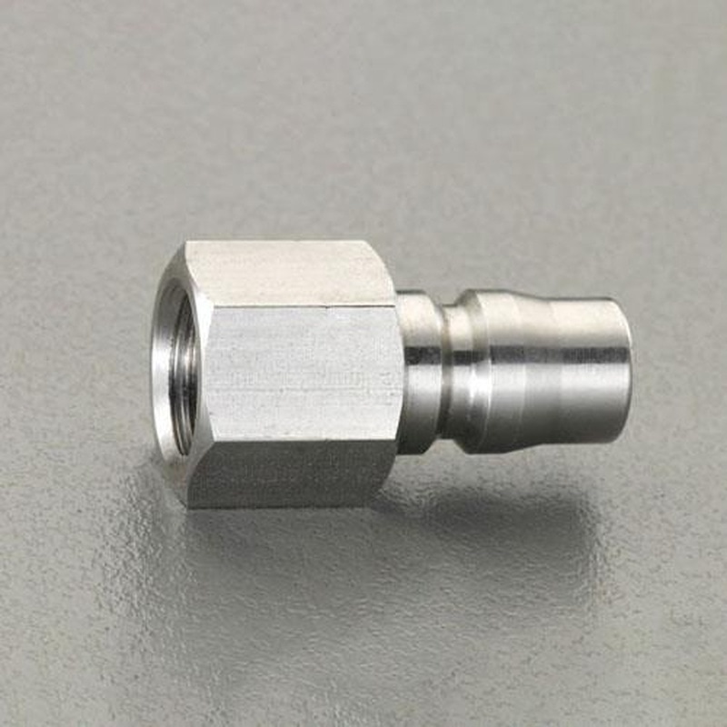 エスコ EA140AE-8 Rc1”雌ねじプラグ(中圧用/ステンレス製) 1個(ご注文単位1個)【直送品】