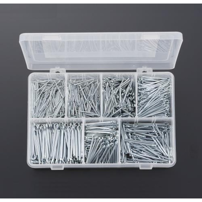 エスコ EA949YN 1/16”-5/32”割ピンセット 1個（ご注文単位1個）【直送品】