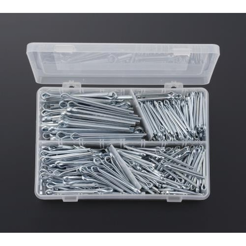 エスコ EA949YP 9/64”-1/4”割ピンセット 1個（ご注文単位1個）【直送品】