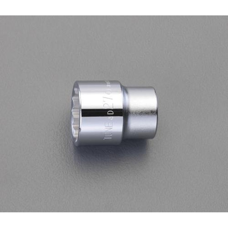 エスコ EA618KM-12 1/2”DRx12mmソケット 1個（ご注文単位1個）【直送品】