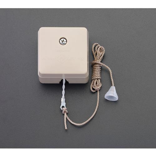 エスコ EA940CB-34 AC250V/10A 角型プルスイッチ 1個 （ご注文単位1個）【直送品】