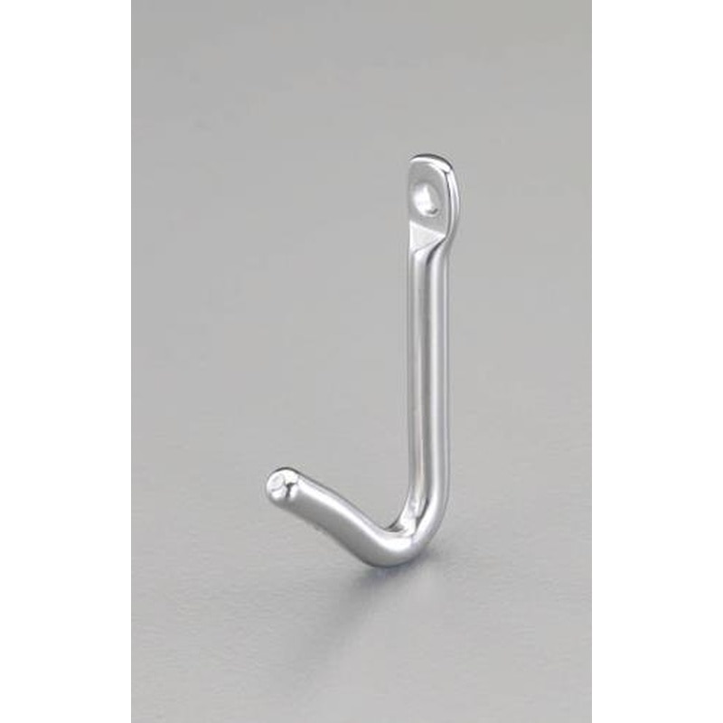 エスコ EA638FY-1 80mmフック(ステンレス製) 1個（ご注文単位1個）【直送品】