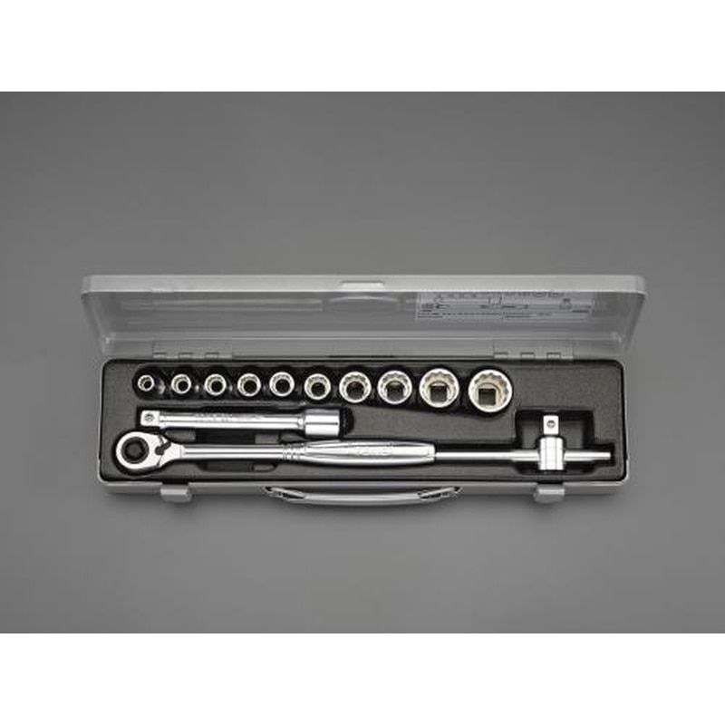 エスコ EA618K-14 1/2”DRソケットレンチセット 1個（ご注文単位1個）【直送品】