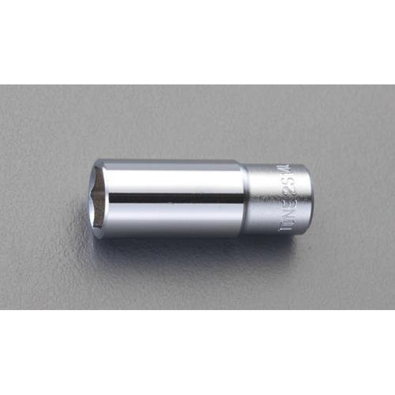 エスコ EA618HL-12 1/4”DRx12mmディープソケット 1個（ご注文単位1個）【直送品】