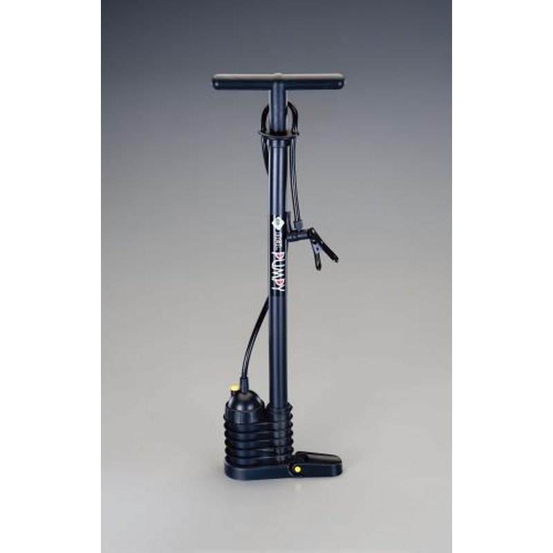 エスコ EA919SD-16 664mm手押しエアーポンプ(ブラック) 1個（ご注文単位1個）【直送品】