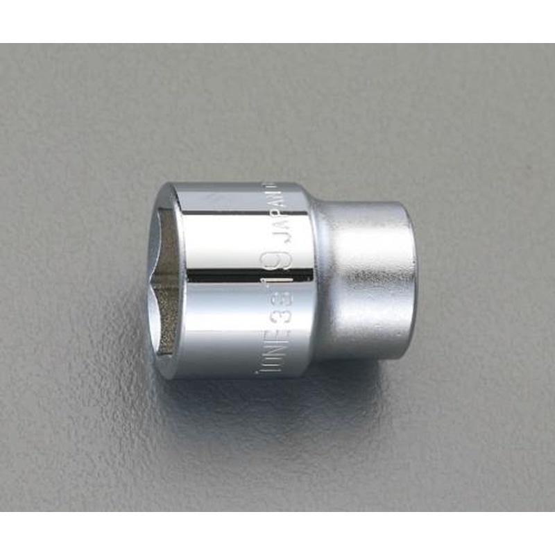 エスコ EA618JK-22 3/8”DRx22mmソケット 1個（ご注文単位1個）【直送品】