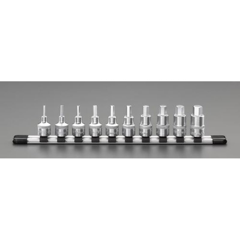 エスコ EA618KT-100 1/2”DR/1/8”-9/16”［INHEX]ビットソケット 1個（ご注文単位1個）【直送品】